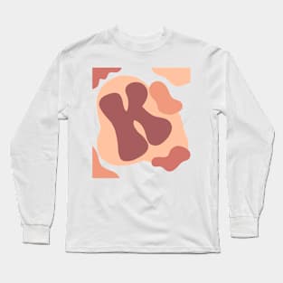 Alphabet K Long Sleeve T-Shirt